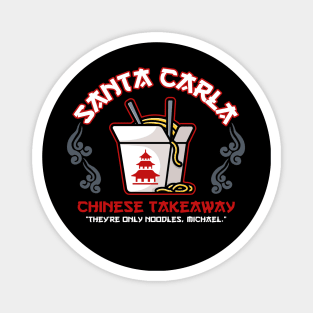 Santa Carla Chinese Takeaway Magnet